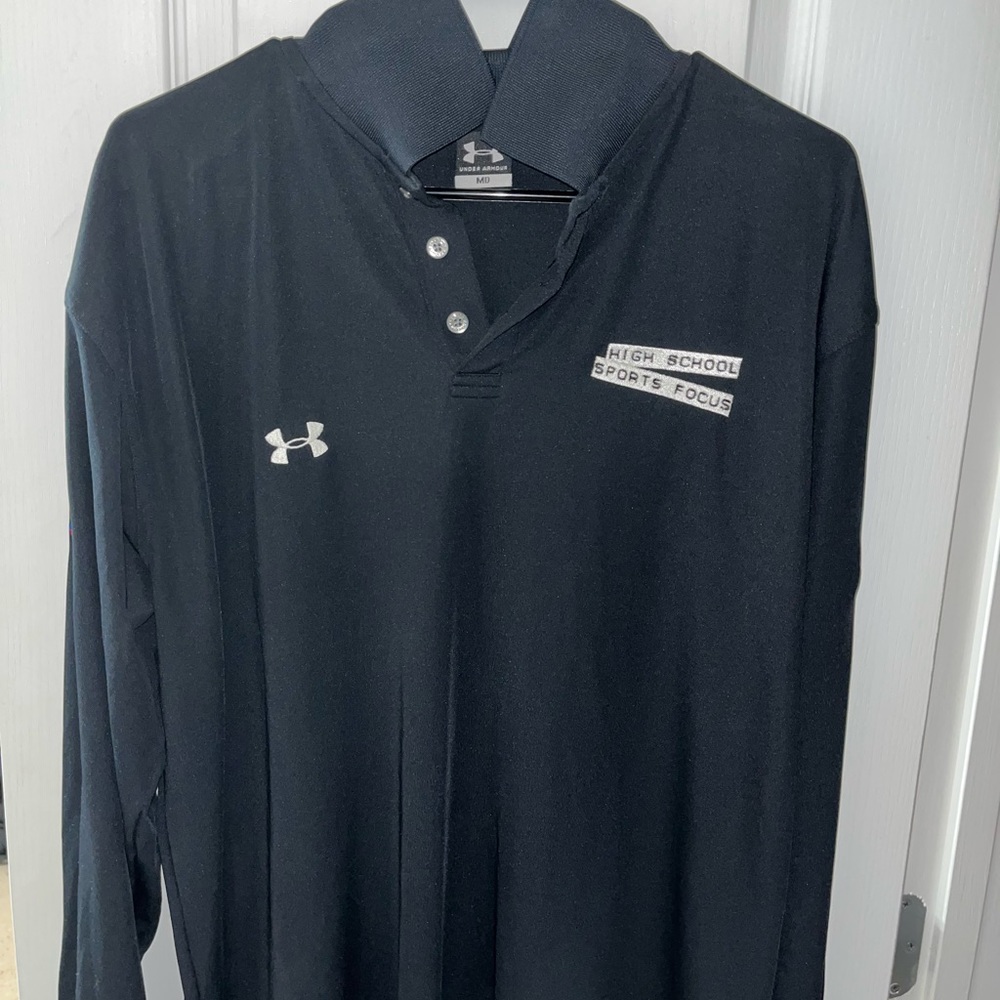 Long Sleeve Highschool Sports Under Armor Polo